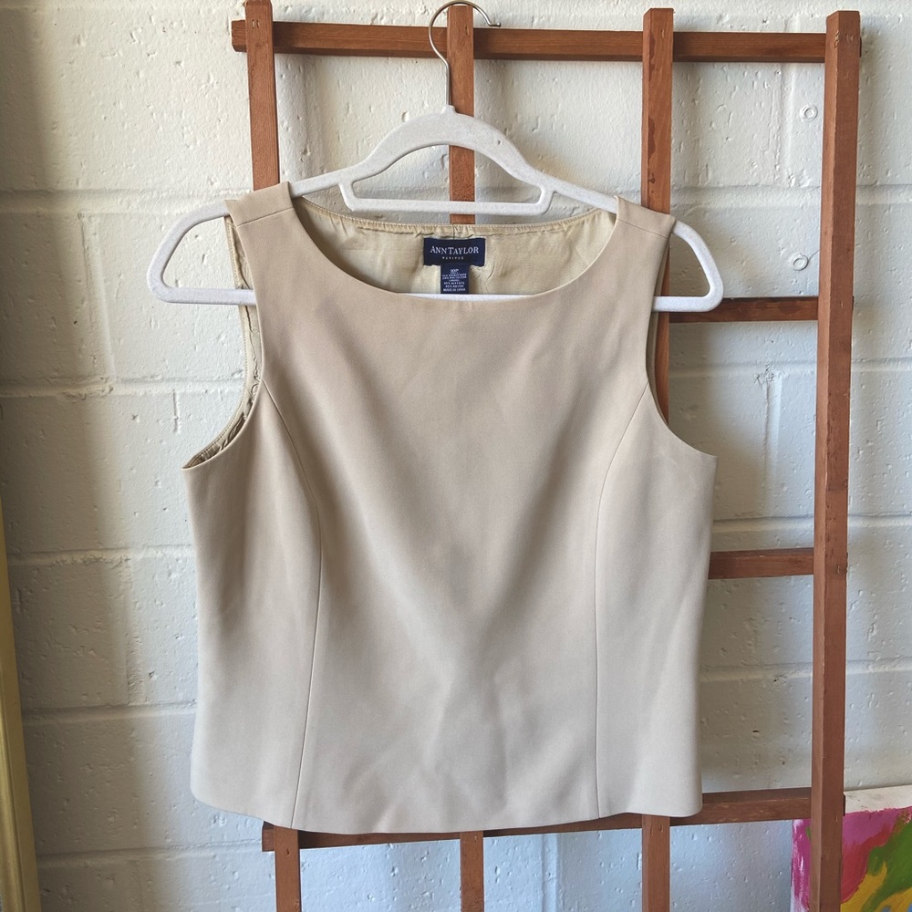 Cropped Ann Taylor Blouse